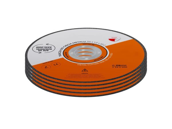TARCZA DO CIĘCIA METALU 5SZT 115mm