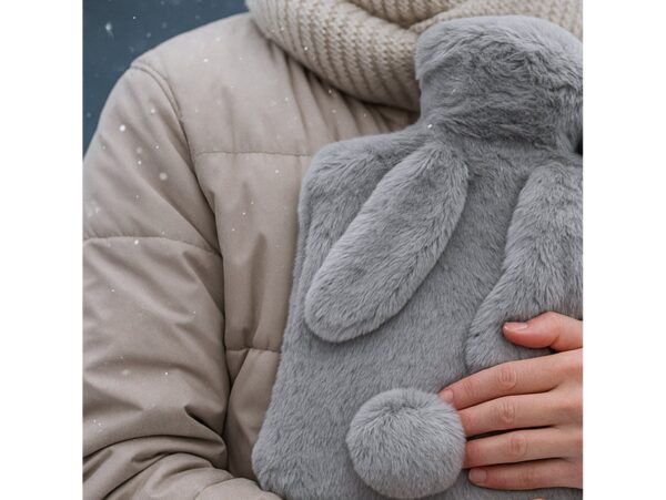 TERMOFOR GUMOWY PLUSZOWY FUTERKO KRÓLIK 2L