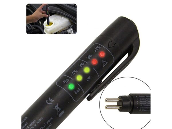 TESTER PŁYNU HAMULCOWEGO MIERNIK LED DOT 3 4 5