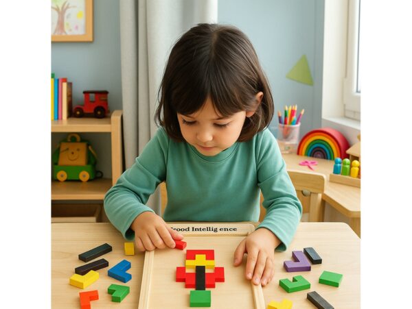 TETRIS UKŁADANKA DREWNIANA 27x18cm