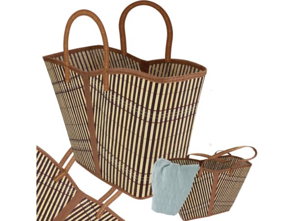 TORBA BAMBUSOWA Z USZAMI