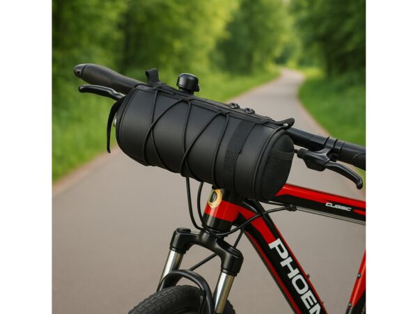TORBA ROWEROWA NA KIEROWNICĘ RAMIĘ UNIWERSALNA WODOODPORNA