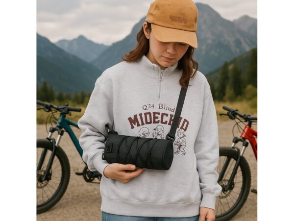 TORBA ROWEROWA NA KIEROWNICĘ RAMIĘ UNIWERSALNA WODOODPORNA