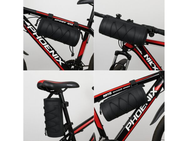 TORBA ROWEROWA NA KIEROWNICĘ RAMIĘ UNIWERSALNA WODOODPORNA