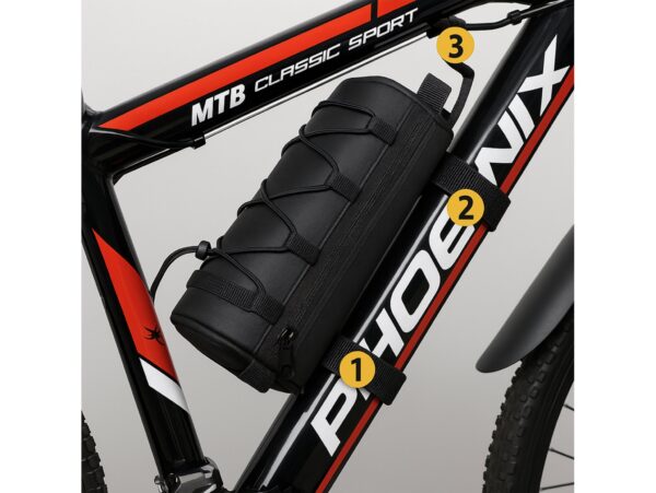 TORBA ROWEROWA NA KIEROWNICĘ RAMIĘ UNIWERSALNA WODOODPORNA