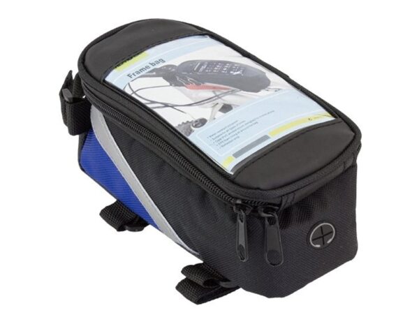 TORBA SAKWA ROWEROWA POD RAMĘ NA TELEFON POKR - niebieski