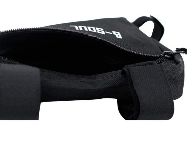 TORBA SAKWA ROWEROWA POD RAMĘ NA ZAMEK - czarny