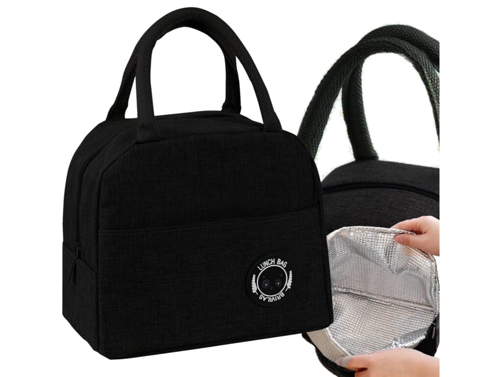 TORBA TERMICZNA IZOLACYJNA - czarny 21x11x19cm