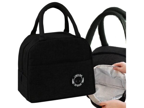 TORBA TERMICZNA IZOLACYJNA - czarny 21x11x19cm