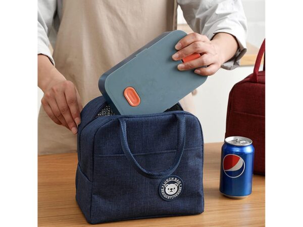 TORBA TERMICZNA IZOLACYJNA - granatowy 21x11x19cm