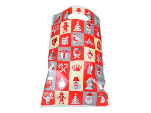 TOREBKI NA PREZENTY ŚWIĄTECZNE 25x18cm 10SZT