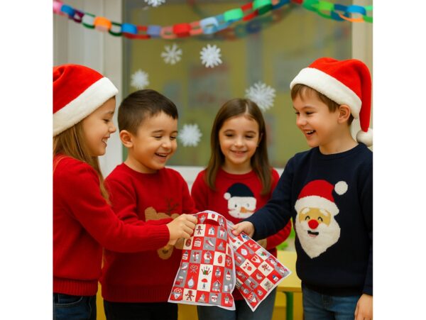 TOREBKI NA PREZENTY ŚWIĄTECZNE 25x18cm 10SZT