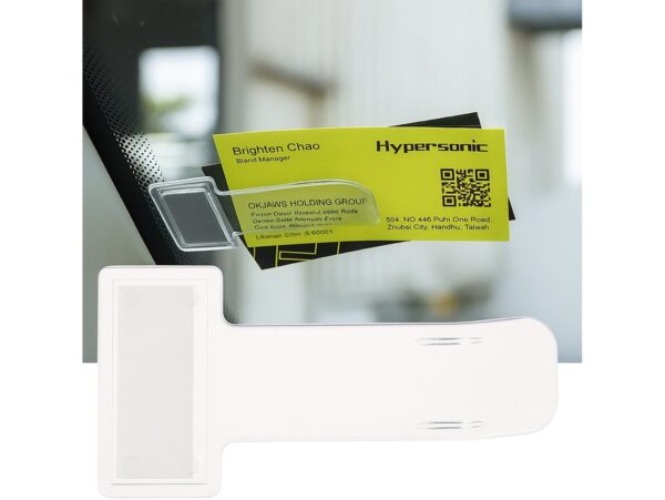 UCHWYT KLIPS NA BILET PARKINGOWY LEGITYMACJĘ SZYBĘ