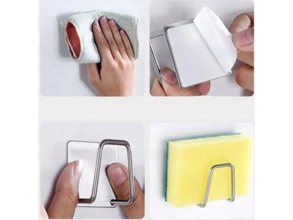 UCHWYT WIESZAK HACZYK KUCHENNY NA GĄBKĘ