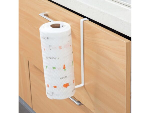 UCHWYT WIESZAK NA RĘCZNIK PAPIEROWY - biały