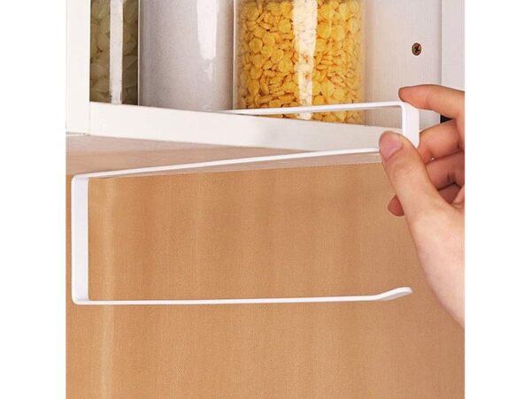 UCHWYT WIESZAK NA RĘCZNIK PAPIEROWY - biały