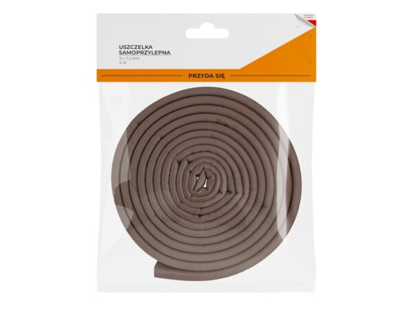 USZCZELKA SAMOPRZYLEPNA 9x7,5cm 6m - brązowy