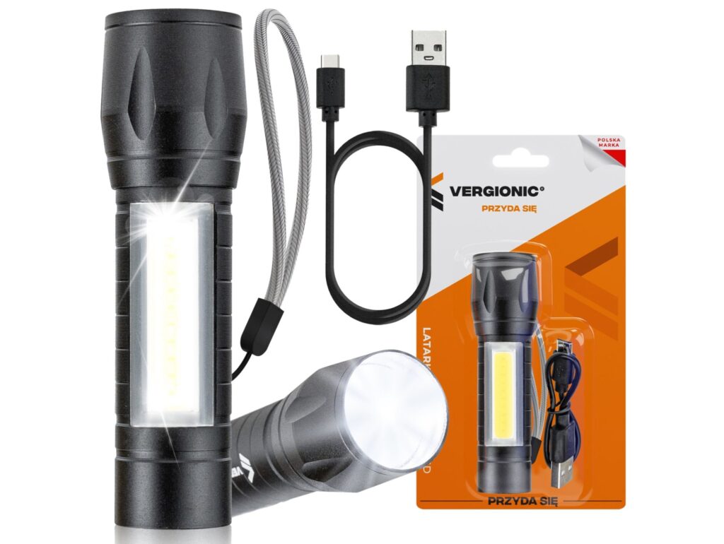 VERGIONIC LATARKA TAKTYCZNA LED