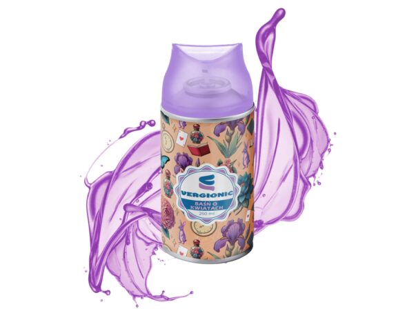 VERGIONIC ODŚWIEŻACZ POWIETRZA ZAPAS 250ML - baśń o kwiatach