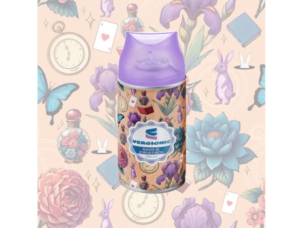 VERGIONIC ODŚWIEŻACZ POWIETRZA ZAPAS 250ML - baśń o kwiatach