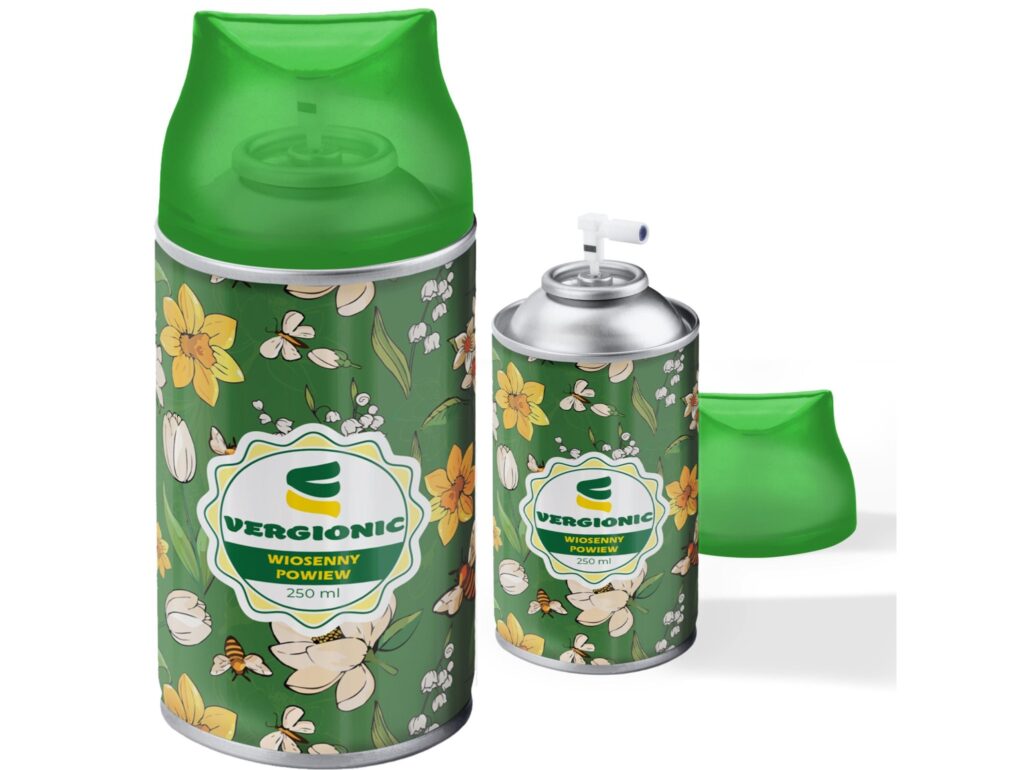 VERGIONIC ODŚWIEŻACZ POWIETRZA ZAPAS 250ML - wiosenny powiew