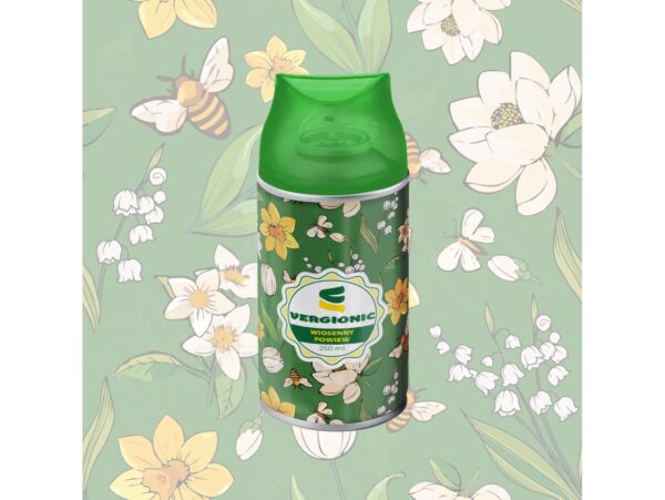 VERGIONIC ODŚWIEŻACZ POWIETRZA ZAPAS 250ML - wiosenny powiew