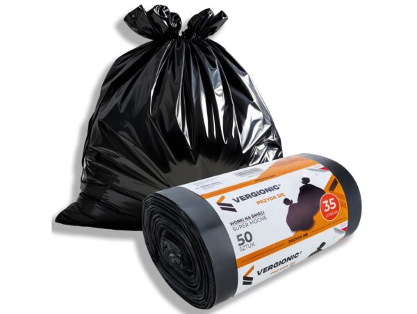 VERGIONIC WORKI NA ŚMIECI 35L 50SZT