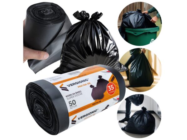VERGIONIC WORKI NA ŚMIECI 35L 50SZT