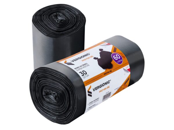 VERGIONIC WORKI NA ŚMIECI 60L 30SZT