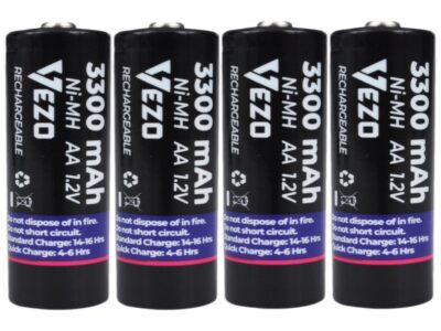 VEZO BATERIA AKUMULATOREK AA 4 szt TYP1 4900mAh DUŻE