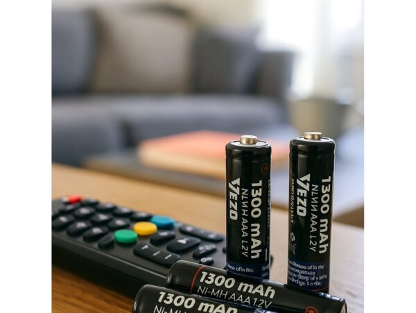 VEZO BATERIA AKUMULATOREK AAA 4 szt TYP1 2500mAh MAŁE