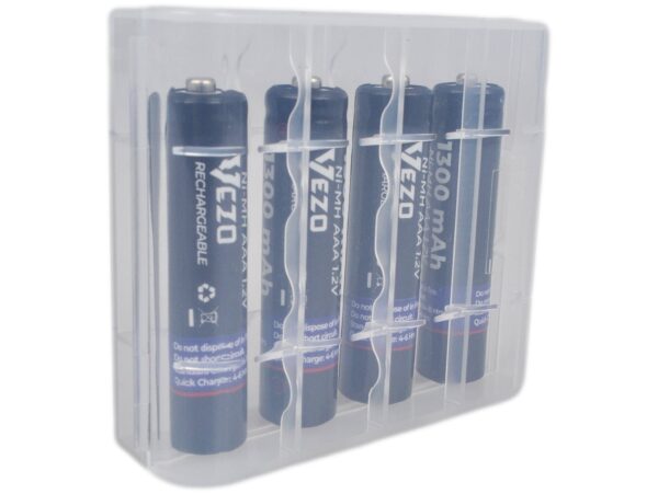 VEZO BATERIA AKUMULATOREK AAA 4 szt TYP1 2500mAh MAŁE