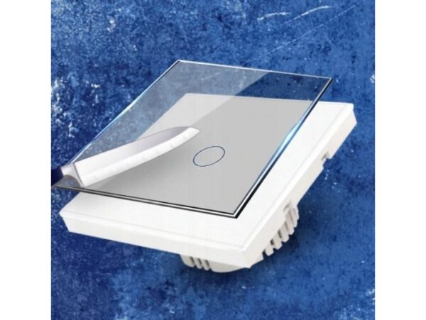 WŁĄCZNIK ŚWIATŁA LED PANEL DOTYKOWY - biały