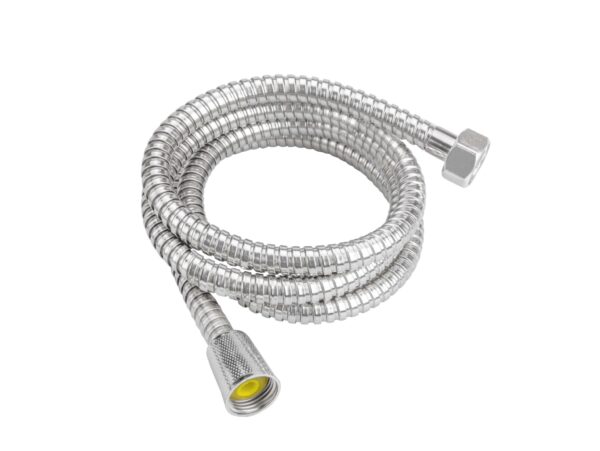 WĄŻ PRYSZNICOWY STANDARDOWY CHROMOWANY 150CM 1,5M