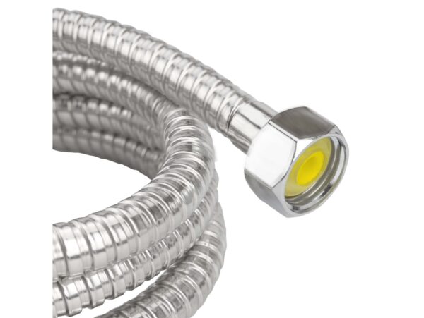 WĄŻ PRYSZNICOWY STANDARDOWY CHROMOWANY 150CM 1,5M