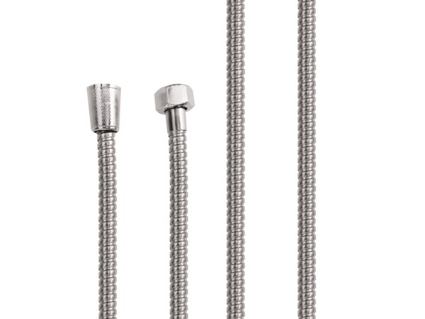 WĄŻ PRYSZNICOWY STANDARDOWY CHROMOWANY 150CM 1,5M