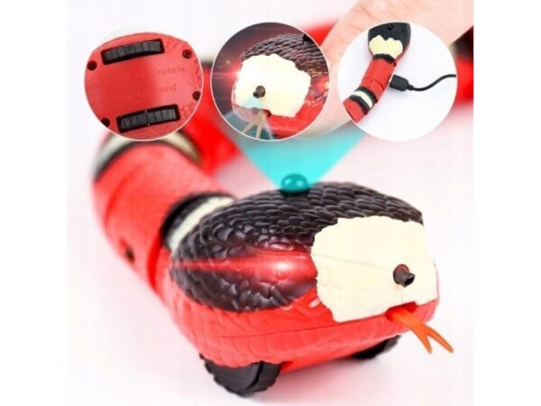 WĄŻ RUCHOMY USB ZABAWKA DLA KOTA