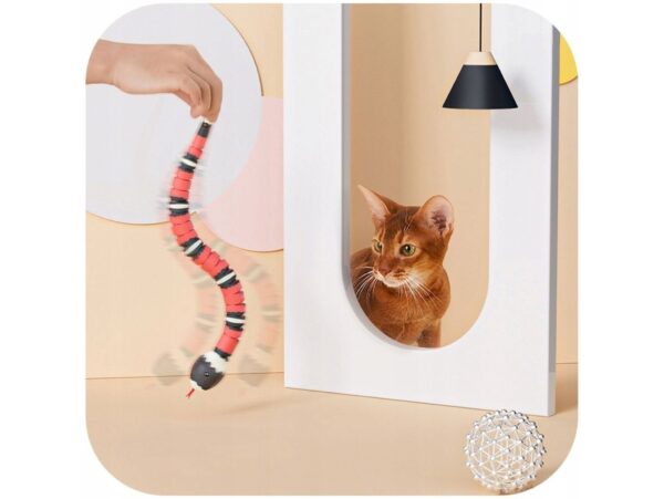 WĄŻ RUCHOMY USB ZABAWKA DLA KOTA