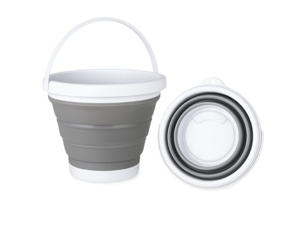 WIADRO WIADERKO SILIKONOWE SKŁADANE 10L