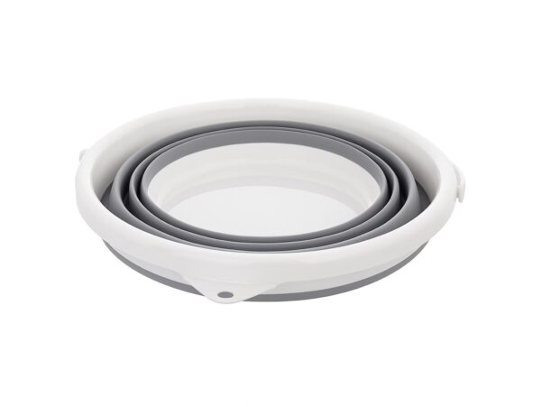 WIADRO WIADERKO SILIKONOWE SKŁADANE 5L - MIX