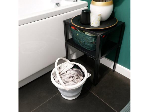 WIADRO WIADERKO SILIKONOWE SKŁADANE 5L - MIX