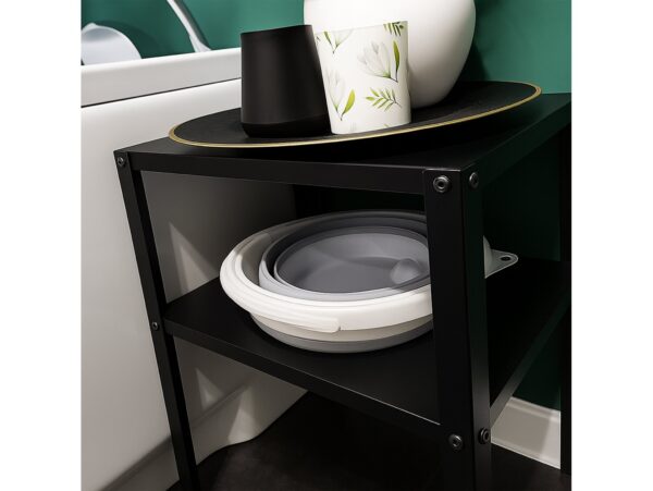 WIADRO WIADERKO SILIKONOWE SKŁADANE 5L - MIX