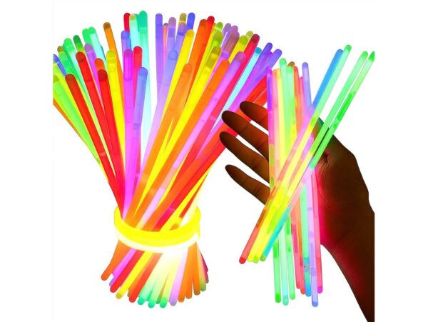 ŚWIATŁO CHEMICZNE BRANSOLETKI ŚWIECĄCE 100SZT