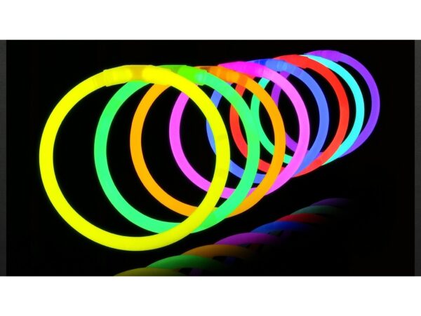 ŚWIATŁO CHEMICZNE BRANSOLETKI ŚWIECĄCE 100SZT