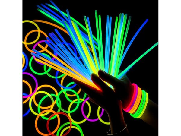 ŚWIATŁO CHEMICZNE BRANSOLETKI ŚWIECĄCE 100SZT