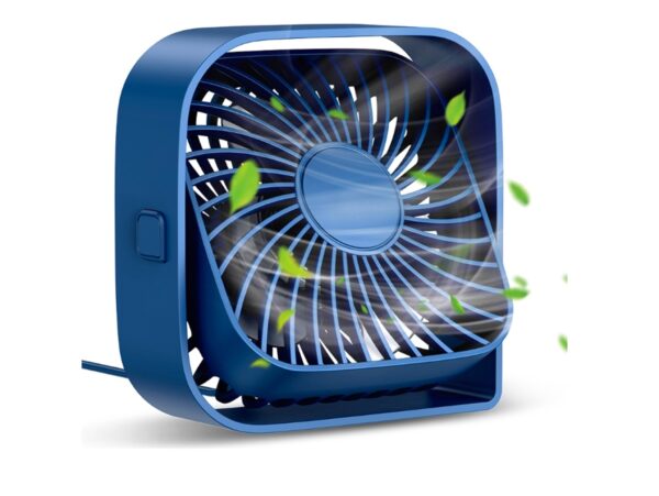 WIATRAK BIURKOWY WENTYLATOR USB 360 STOPNI