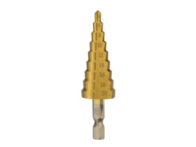 WIERTŁO STOŻKOWE STOPNIOWE HSS 4-20mm
