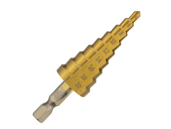 WIERTŁO STOŻKOWE STOPNIOWE HSS 4-20mm
