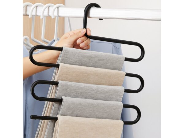 WIESZAK NA SPODNIE - czarny