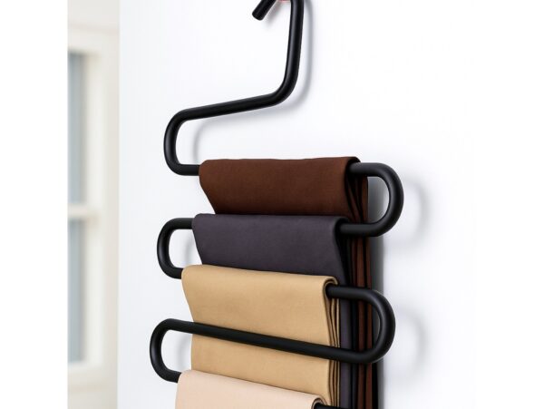 WIESZAK NA SPODNIE - czarny